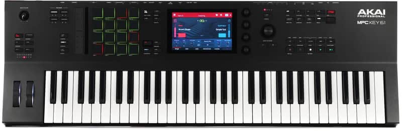 Akai MPC Key 61 Standalone Workstation Synthesizer | Reverb