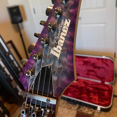 Ibanez S5570Q-DPB Prestige 2014 - 2016 - Deep Purple Doom Burst image 4