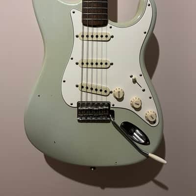 Fender Custom Shop ‘64 Stratocaster Journeyman Faded Aged Sonic Blue image 13