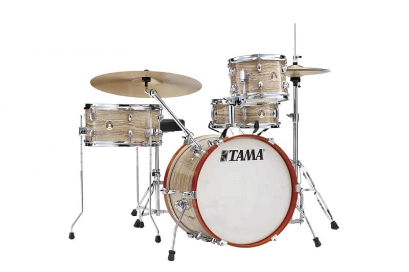 Tama LJK48S-CMW Club-Jam Shell Kit 4 pcs - Cream Marble Wrap/Chrome HW image 1