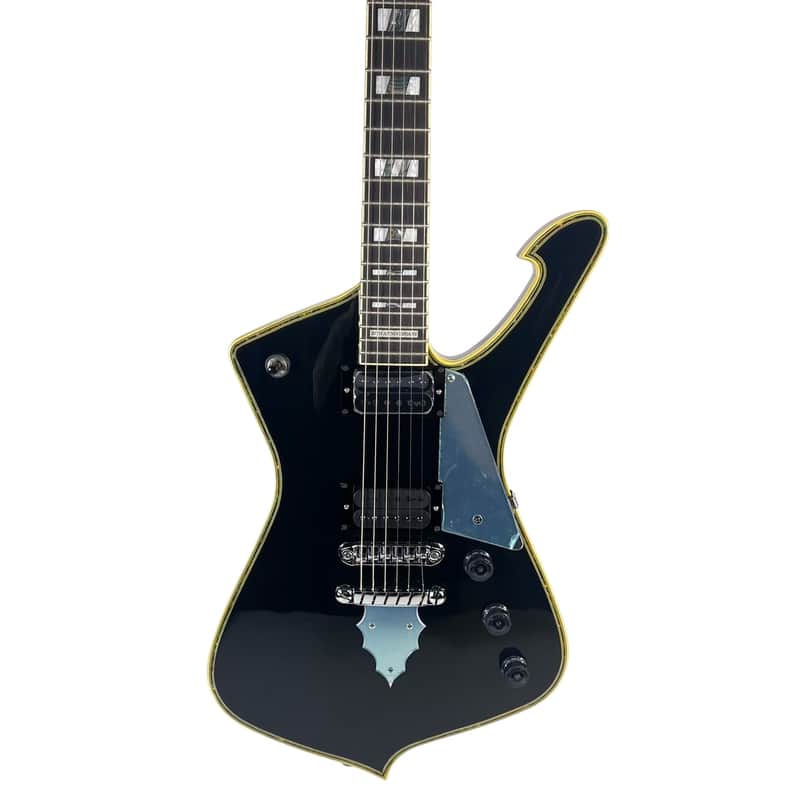 1992 Ibanez PS10R 20th Anniversary Paul Stanley Signature Iceman - Black image 1