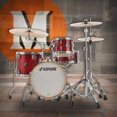 Sonor AQX Jungle Set - Red Moon Sparkle (AQX-JUNGLEWMRMS) image 1