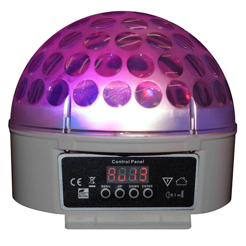 Blizzard Lighting Snowball 4x 3 Watt Red/Green/Blue/White LED DMX Effect Light - Open Box Mint image 1