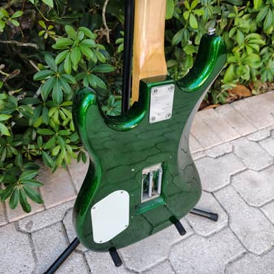 Kramer Limited Edition Pacer Electric Green Sparkle Guitar 2016 image 20