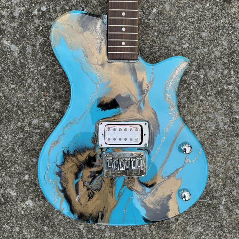 Sidewalk Sale: First Act ME506 Electric Guitar Husk *WALL HANGER* (2000s - Swirl) image 1