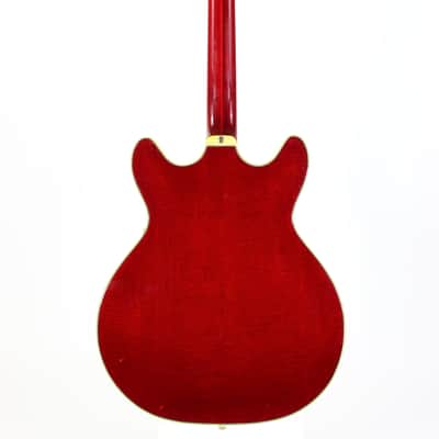 1967 Guild Starfire VI Cherry Red w Original Hard Case and Tags | Vintage 1960s Electric Guitar image 11