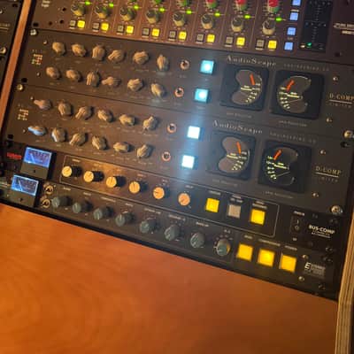 AudioScape Engineering Co. DC-101 D-COMP 2-Channel Limiter / Compressor 2018 - 2021 - Green image 5