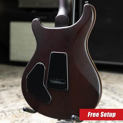 PRS SE Limited Edition David Grissom Exotic Burl Top Electric Guitar - McCarty Tobacco Sunburst with Gig Bag image 2