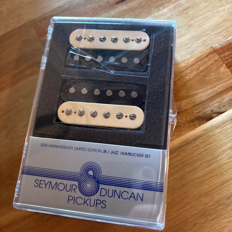 Seymour Duncan 50th Anniversary JB/Jazz Humbucker Set 2026 - Zebra image 1