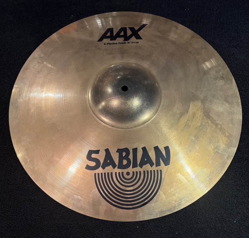 Sabian Used AAX 18 in. X-Plosion Crash Cymbal 1576g image 1