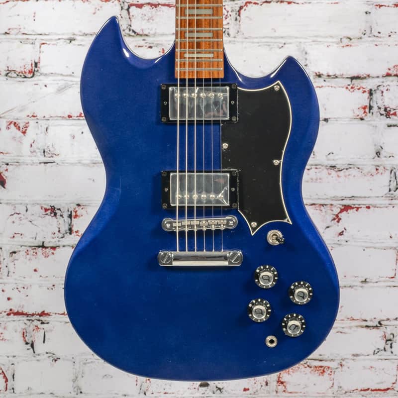 De-Armond - 2000 S-65 Electric Guitar - Blue - x2548 - USED image 1