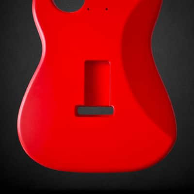 Stratocaster Body Fiesta Red Satin Nitro image 4