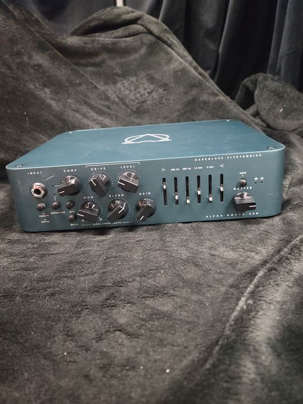 Darkglass Electronics Alpha Omega 900 900-Watt Bass Amp Head - Blue image 1