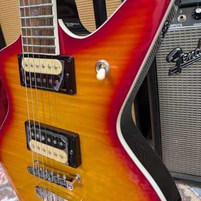Dean Cadillac 1980 Flame Maple 2026 - Trans Cherry Sunburst image 8