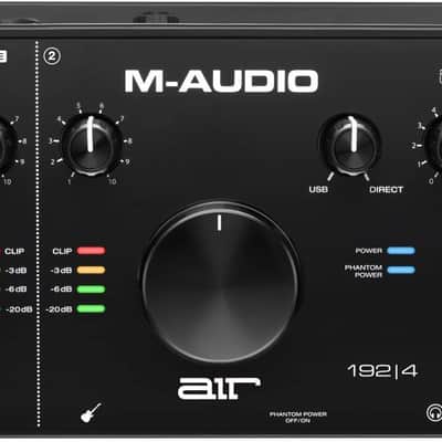 M-AUDIO AIR 192|4 Interfaccia audio usb audio/midi con 2 in 2 out image 1