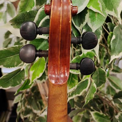 A.S. Hill (Seattle) Violin No. 82 — 1924 — Amber-Red — with German Workshop Bow & Case image 14