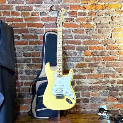 Fender Player MIM Stratocaster HSS Electric Guitar w/GB (2010s - Buttercream) image 2