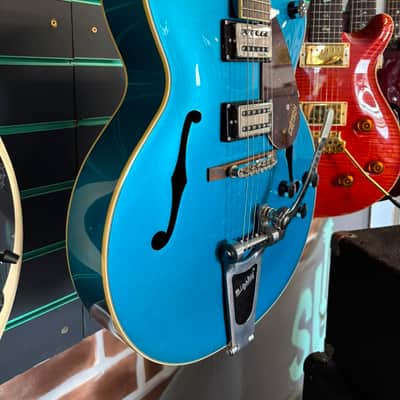 Gretsch G2420T Streamliner Riviera Blue Semi-Hollow 2020 Guitar image 5