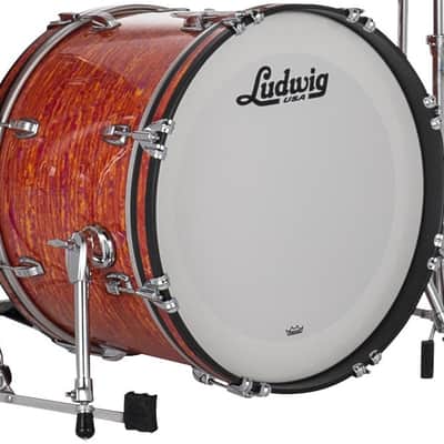 Ludwig *Pre-Order* Classic Maple 14x20" MOD Orange Bass Kick Drum Virgin/No Mount | Made in the USA | Special Order | Authorized Dealer image 1
