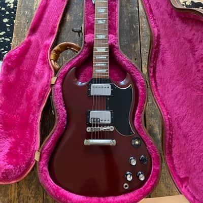 Gibson Vintage 1988 Les Paul SG Standard Cherry w/ OHSC image 25