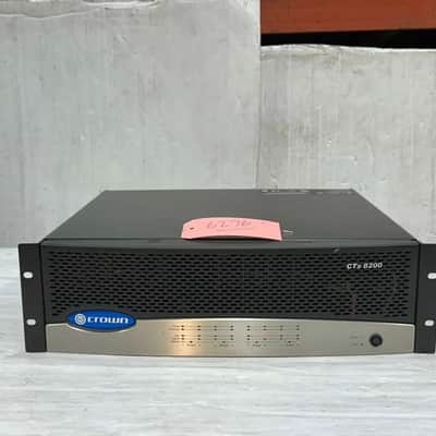 Crown CTs 8200 8CH 200W Power Amplifier #6276 (ONE) TrueHeartSound image 7