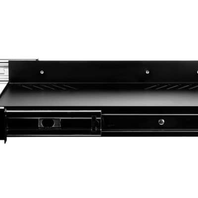 OSP 1-Space Sliding Rack Shelf Mount Pullout Tray for ATA Rack Case Road Case image 5