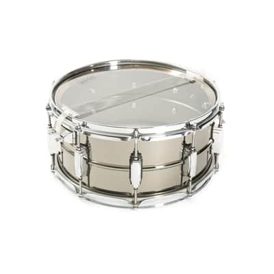 Ludwig Black Beauty Snare LB417, 14"x6.5", Brass - Snare Drum image 6