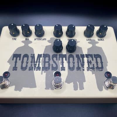 Compressor, Overdrive, Slap Delay - Country Guitar Pedal - TOMBSTONED image 3
