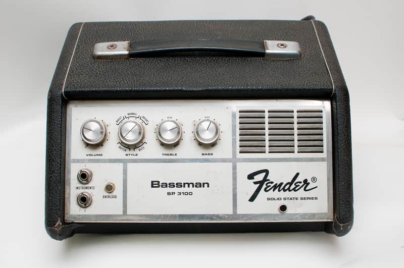 Fender Bassman SP3100 1969/70 Rare Oddball Solid State Amp Head image 1