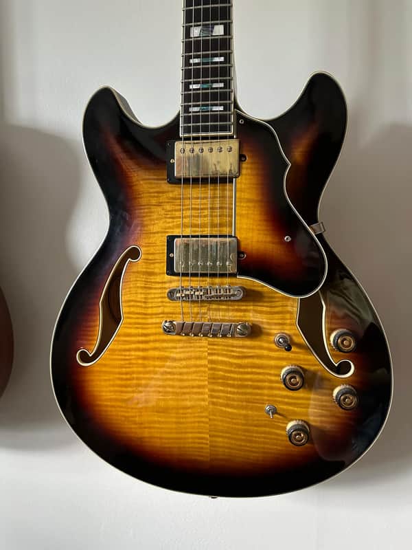Ibanez AS153-AYS Artstar Standard 2013 - 2021 - Antique Yellow Sunburst image 1