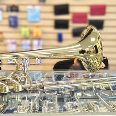 Rath R9 Custom Series Bb/F/Gb/D Bass Trombone in Clear Lacquer image 3