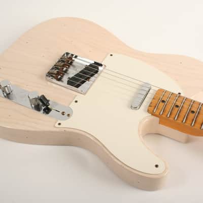 Fender Custom Shop 1959 Telecaster Journeyman Relic 1-Piece Rift Sawn Maple Neck Fingerboard Aged White Blonde image 5