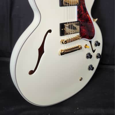 Mint Epiphone Inspired by Gibson Custom 1959 ES-355, Classic White, W/HSC 2025 image 7