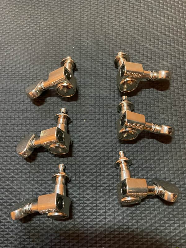 Grover 102-18N Rotomatic 3x3 Tuning Machines 18:1 image 1