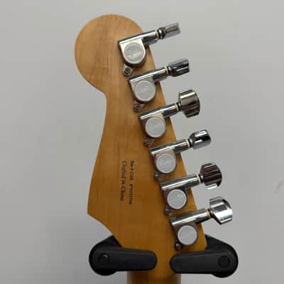 Used Squier by Fender Strat Stratocaster Electric Guitar image 13