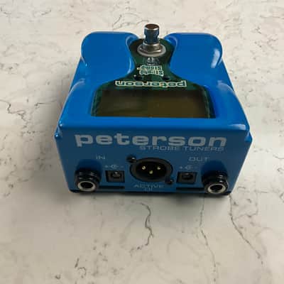 Peterson VS-S StroboStomp Pedal Tuner 2000s - Blue image 2