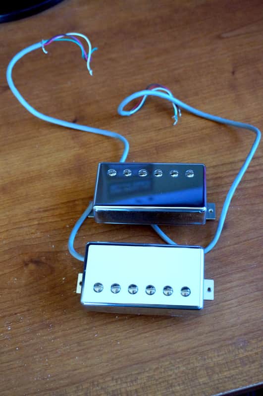 Gibson 57 Classic '57 + Plus Nickel Bridge and Neck Set Humbucker