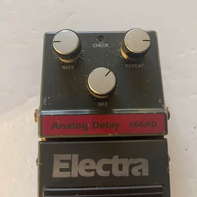 Electra 606AD Analog Delay Echo Rare Vintage Guitar Effect Pedal MIJ Japan image 2