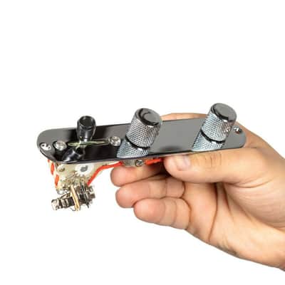 920D T4W-REV-C 4-Way Control Plate for T-Style Guitar, Reverse w/ Volume Forward image 1