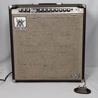 Music Man 410-HD One Thirty 2-Channel 130-Watt 4x10" Guitar Combo 1974 - 1979 - Black image 25