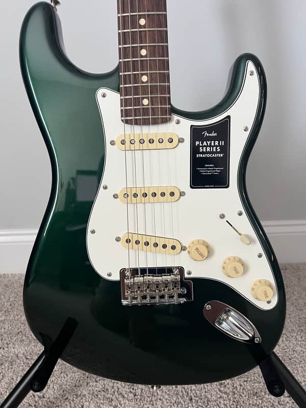 Fender Player II Stratocaster 2024 - Present - British Racing Green image 1