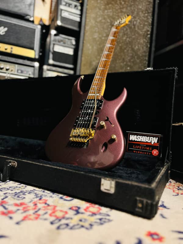 1999 Washburn CS-780 Chicago Series HSH MIK Superstrat - Metallic