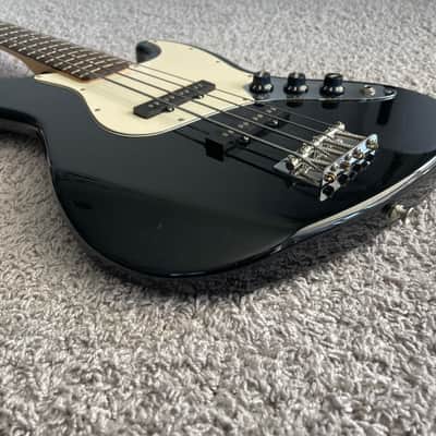 Fender Standard Jazz Bass 2003 MIM Black Rosewood Fretboard 4-String Bass Guitar image 3