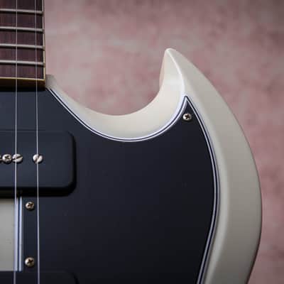 GIBSON USA Custom Shop 1963 SG Special Reissue Lightning Bar "Classic White + Rosewood" (2023) image 8