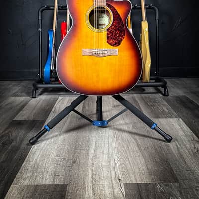 Fender CC-60SCE Limited Edition Acoustic/Electric Guitar - Satin Aged Cognac Burst image 2