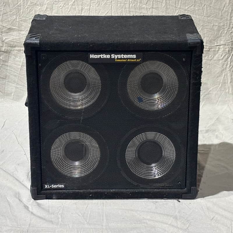 Hartke 410XL 400-Watt 4x10" Bass Speaker Cabinet 1989 - 2018 - Black image 1