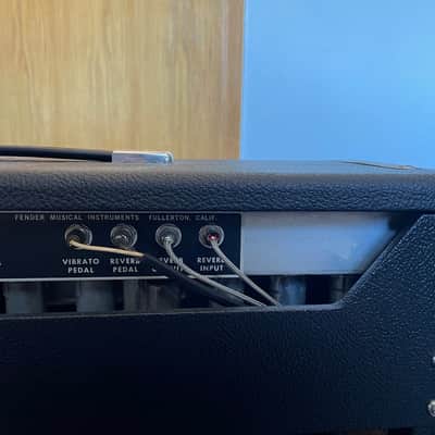 Fender Deluxe Reverb Silverface Vintage Blackfaced orig. Speaker image 6