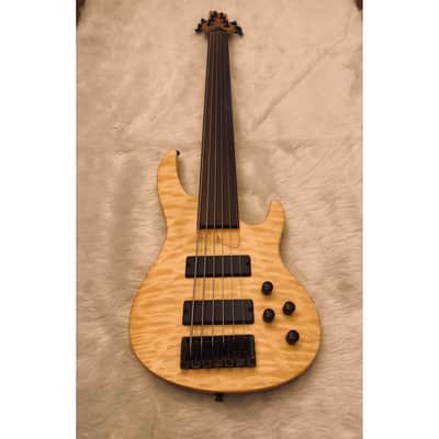 Brice 6 String Fretless Bass Very Good Condition image 2