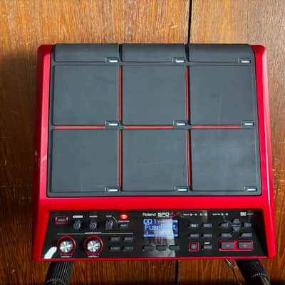 Roland SPD-SX Special Edition Sampling Percussion Pad Sparkling Red Finish w/ power supply
