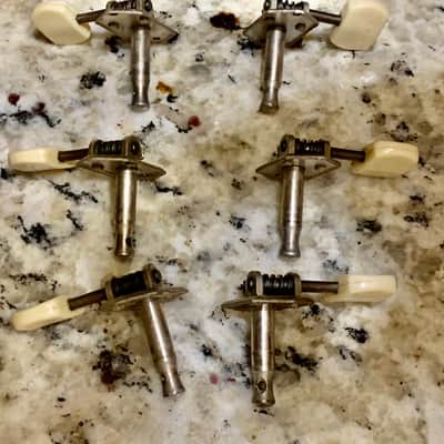 Eko 3 x 3 Guitar Tuners 60's Vintage image 6